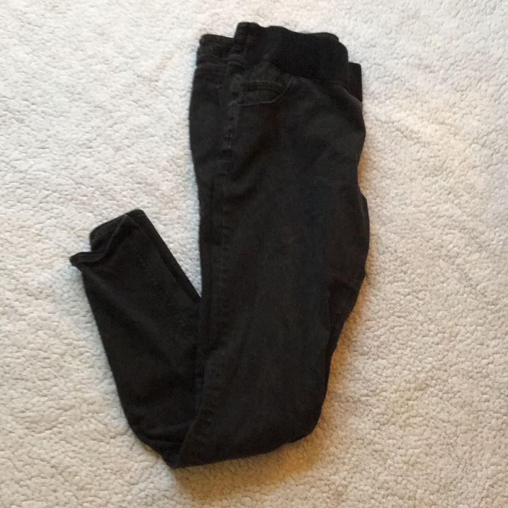 Black ASOS Maternity Jeans